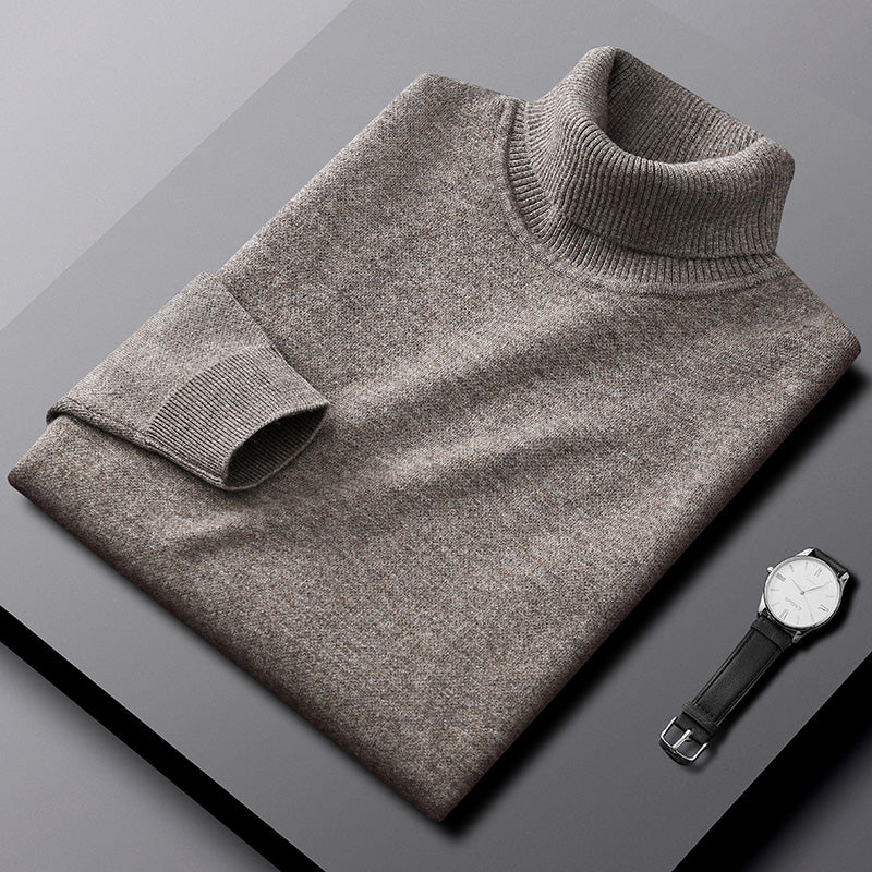 High Neck Cashmere Sweater - World Of Journey