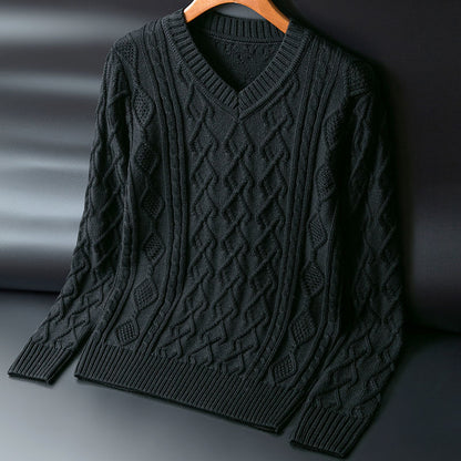 Warm Sweetheart Neck Pullover
