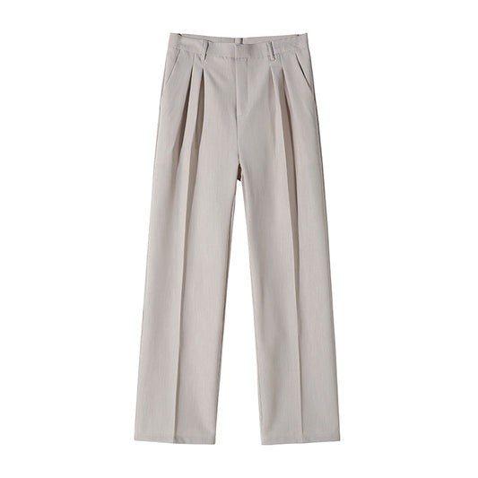 Loose Fit Suit Trousers - World Of Journey