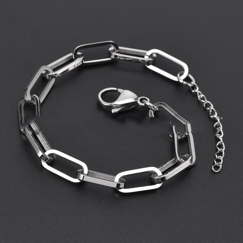 Titanium Paperclip Bracelet