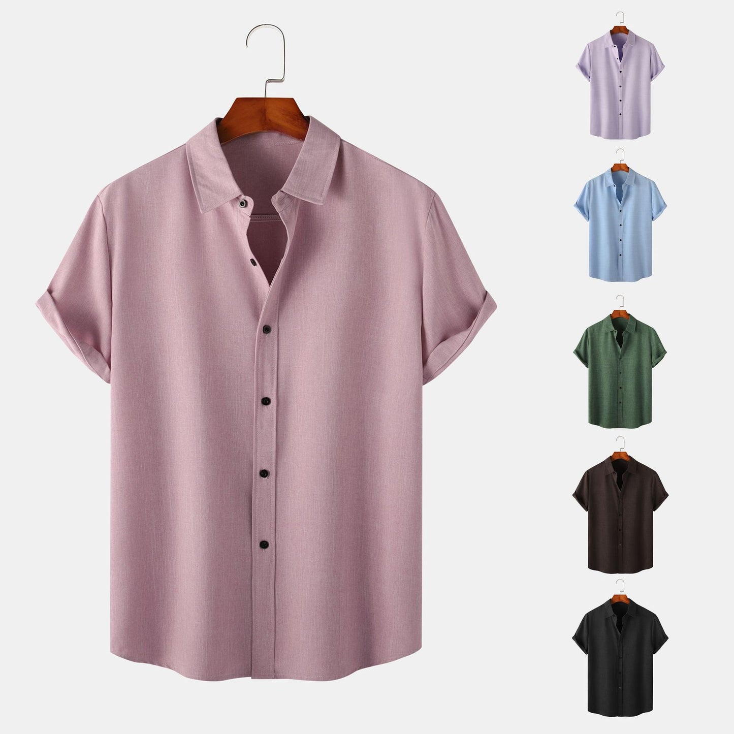 Breasted Casual Elegance Shirt - World Of Journey